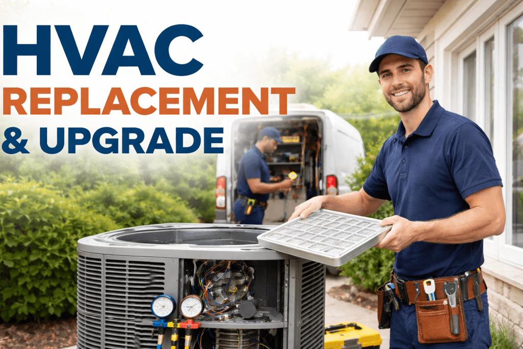 HVAC System Replacement and Upgrades in Worcester, MA​